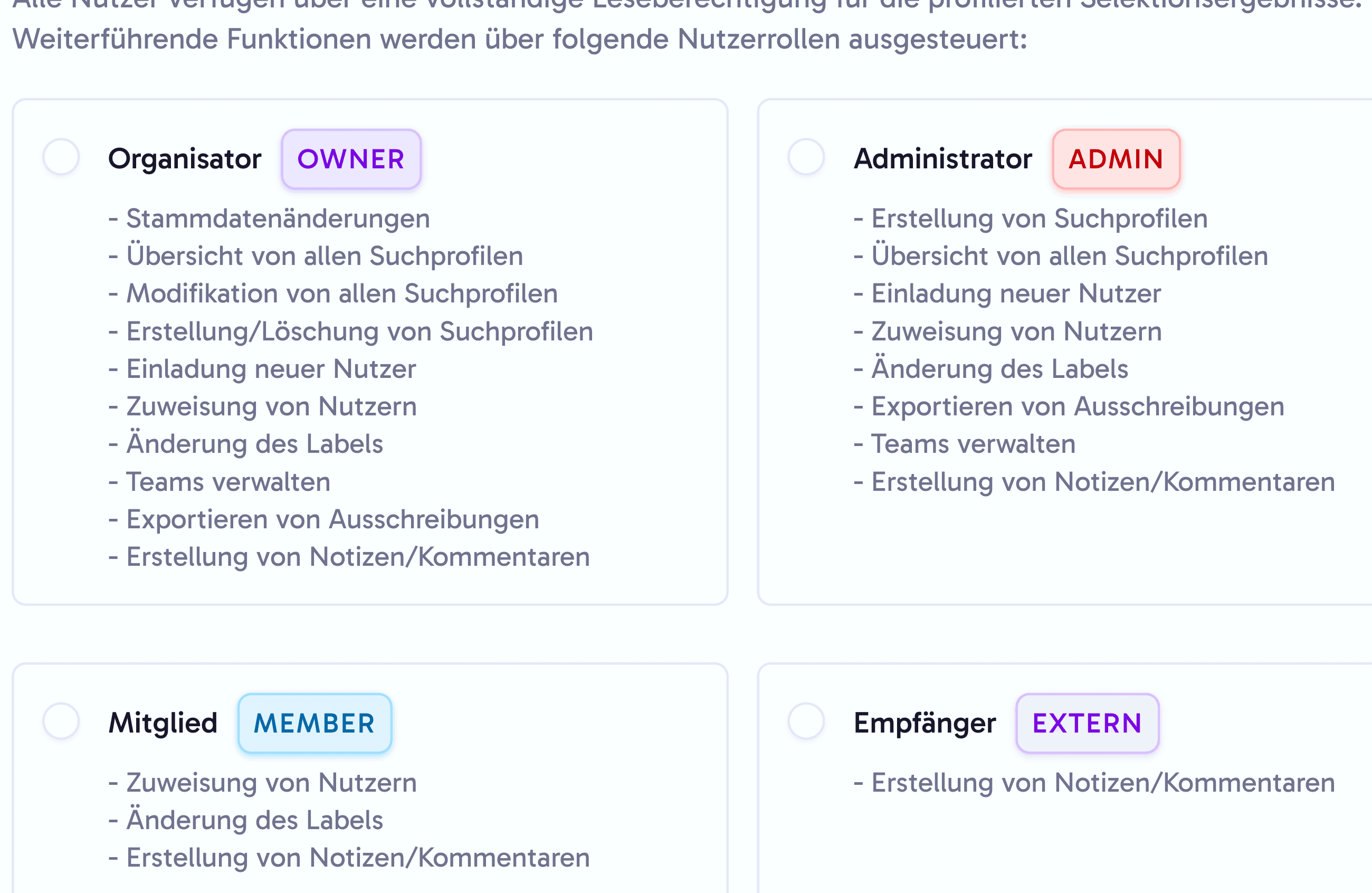 Features Overview